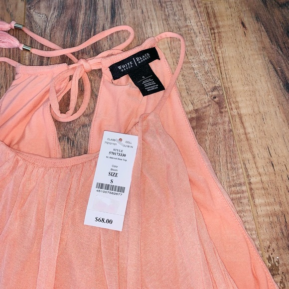 A Flowy Coral Tank Top - Picture 3 of 5